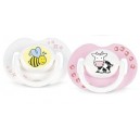 2 Sucettes silicone Philips Avent 0 - 6 mois